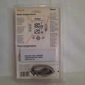 894-90 POLDER Dual Sensor Digital Thermometer Timer #2