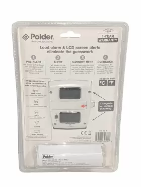 THM-308-90 POLDER Deluxe Preset Oven Thermometer Ultra Probe #2