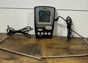 THM-360 POLDER Digital Oven Thermometer Dual Probe Lcd #2
