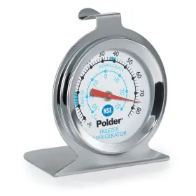 THM-560N POLDER Refrigerator Freezer Thermometer Steel