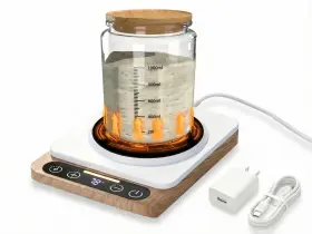 MS-0A5 POLIBY Sourdough Starter Warmer Mat Timer Precise