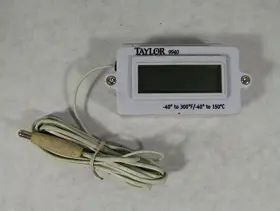 9000030 PRECISION PRODUCTS Panel Mount Lcd Thermometer Remote