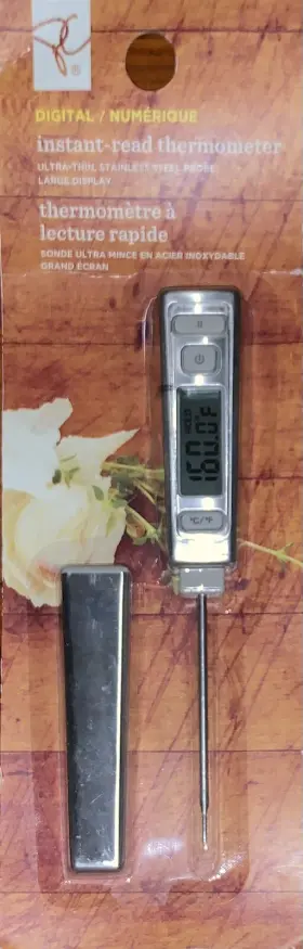 President S Choice Pc14114015 Digital Instant Read Thermometer With Case New President S Choice Pc14114015 Digital Instant Read Thermometer With Case New