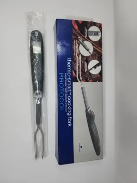 8672 PROTOCOL Thermo Smart Cooking Fork Meat Thermometer Box