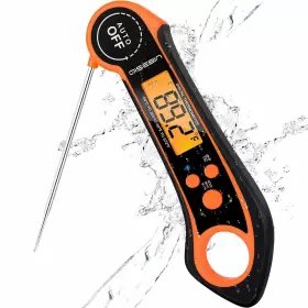 698656185228 QISEBIN Digital Meat Thermometers Cooking