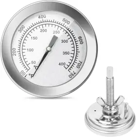 73005 QULIMETAL Grill Thermometer Temperature Gauge