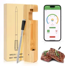 73014 QULIMETAL Smart Bluetooth Wireless Meat Thermometer Ran