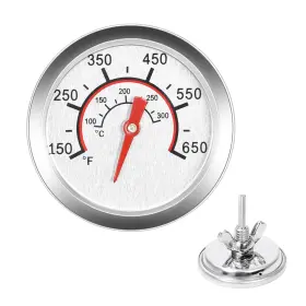 QM-73007 QULIMETAL Lid Grill Thermometer Gauge Char Broil Gas