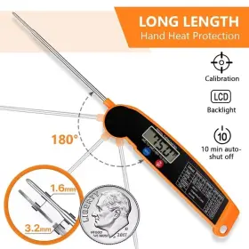 313041544595 RAPIDROO-SHOP Digital Kitchen Food Thermometer #3