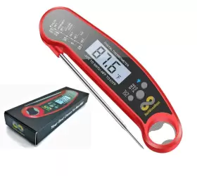691821586721 REDWOODBEST Digital Meat Thermometer Waterproof