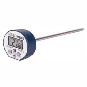 445030547546 REED INSTRUMENTS Steel Digital Stem Thermometer
