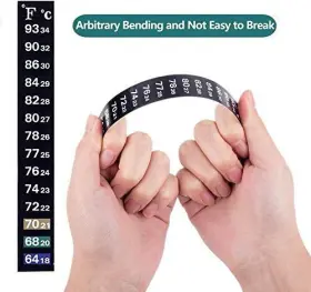 783914245353 RELYONE Stick Thermometer Strip Digital Adhesive #3