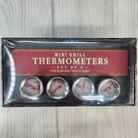 426050660009 MINI Set Grill Thermometers Steak Poultry Gauges