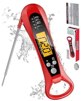 710638395217 ROUUO Meat Thermometer Digital Cooking Precise
