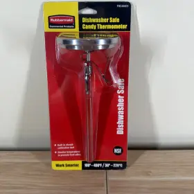 THM200DS RUBBERMAID Steel Dishwasher Safe Candy Thermometer