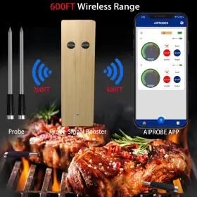691161133654 RUIDEECOOK-US Smart Wireless Meat Thermometer #2