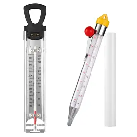 2024-NEW SANFILIX Pack Candy Thermometer Pot Clip Steel