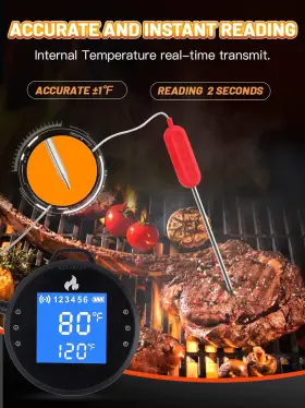 SW-BBQ-WT02 SANWO Wifi Meat Thermometer Probes Digital Smart #2