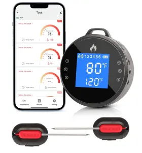 SW-BBQ-WT02 SANWO Wifi Meat Thermometer Probes Digital Smart