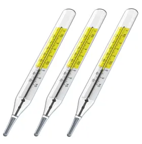 T-3P-0330 SEABOOM Glass Mercury Clinic Thermometer