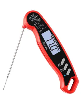 796820069197 SEARON Meat Thermometer Digital Food Backlight
