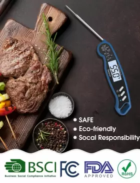 796820069272 SEARON Meat Thermometer Digital Food Backlight #2