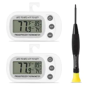 LK-65 SERUNDO AUTO Refrigerator Thermometer Waterproof Fridge
