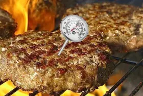 SJ0101 SH JS Dial Milk Coffee Food Thermometer Clip #3