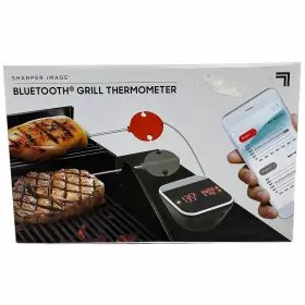 34931A9189 SHARPER IMAGE Bluetooth Bbq Grill Thermometer Box