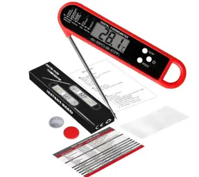 445003180190 SHOPSMART HUB Digital Meat Thermometer Cooking