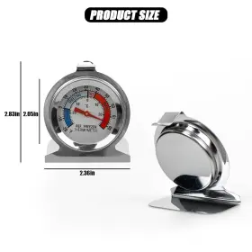 XJY026 SIKTORRWD Pack Refrigerator Freezer Thermometer Dial #2