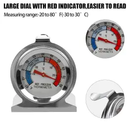 XJY026 SIKTORRWD Pack Refrigerator Freezer Thermometer Dial #3