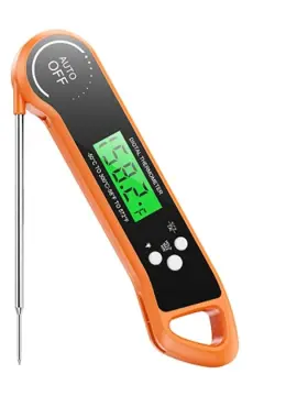 635407439940 SILVLF Meat Thermometer Digital Backlight Calib