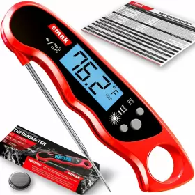 796258338803 SMAK Digital Meat Thermometer Waterproof Kitchen