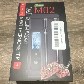 X004UBROK3 SMART Wireless Digital Meat Thermometer Alerts