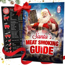SMSGV15 SMOKER CHEF Santas Meat Smoking Must Pellet