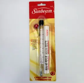073287077720 SUNBEAM Candy Fryer Jelly Thermometer Nos Sleeve