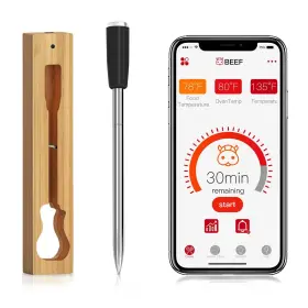 061012689978 TAIFF Smart Wireless Meat Thermometer Bluetooth