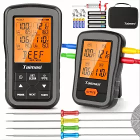 725766832992 TAIMASI Wireless Digital Meat Thermometer Probes