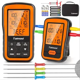 FS-06 TAIMASI Wireless Digital Meat Thermometer Probes