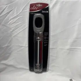 Elite TAYLOR Candy Thermometer Steel Insulated Handle