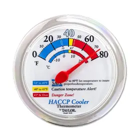 077784025864 TAYLOR Cooler Freezer Wall Thermometer Mounting