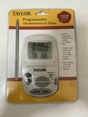 077784028797 TAYLOR Programmable Thermometer Timer Monitors
