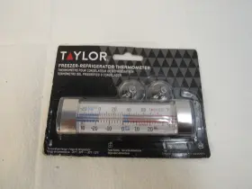 077784031582 TAYLOR Freezer Refrigerator Thermometer Nsf Cups