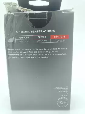 077784033098 TAYLOR Pro Oven Thermometer Steel Box #2