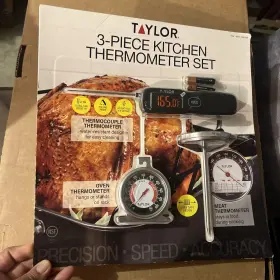 077784040775 TAYLOR Kitchen Thermometer Set