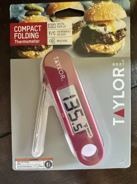 077784041352 TAYLOR Folding Digital Food Thermometer