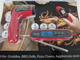 077784046647 TAYLOR Infrared Digital Meat Thermometer #2