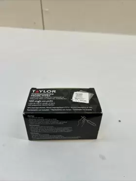 077784099995 TAYLOR Thermometer Probe Wipes Box Single