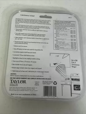 1479-21 TAYLOR Programmable Food Thermometer Wireless Remote #2